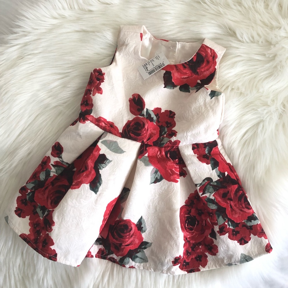Baby Floral Dress 🌹